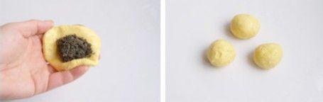 大明星爱吃的早餐——南瓜黑芝麻汤圆