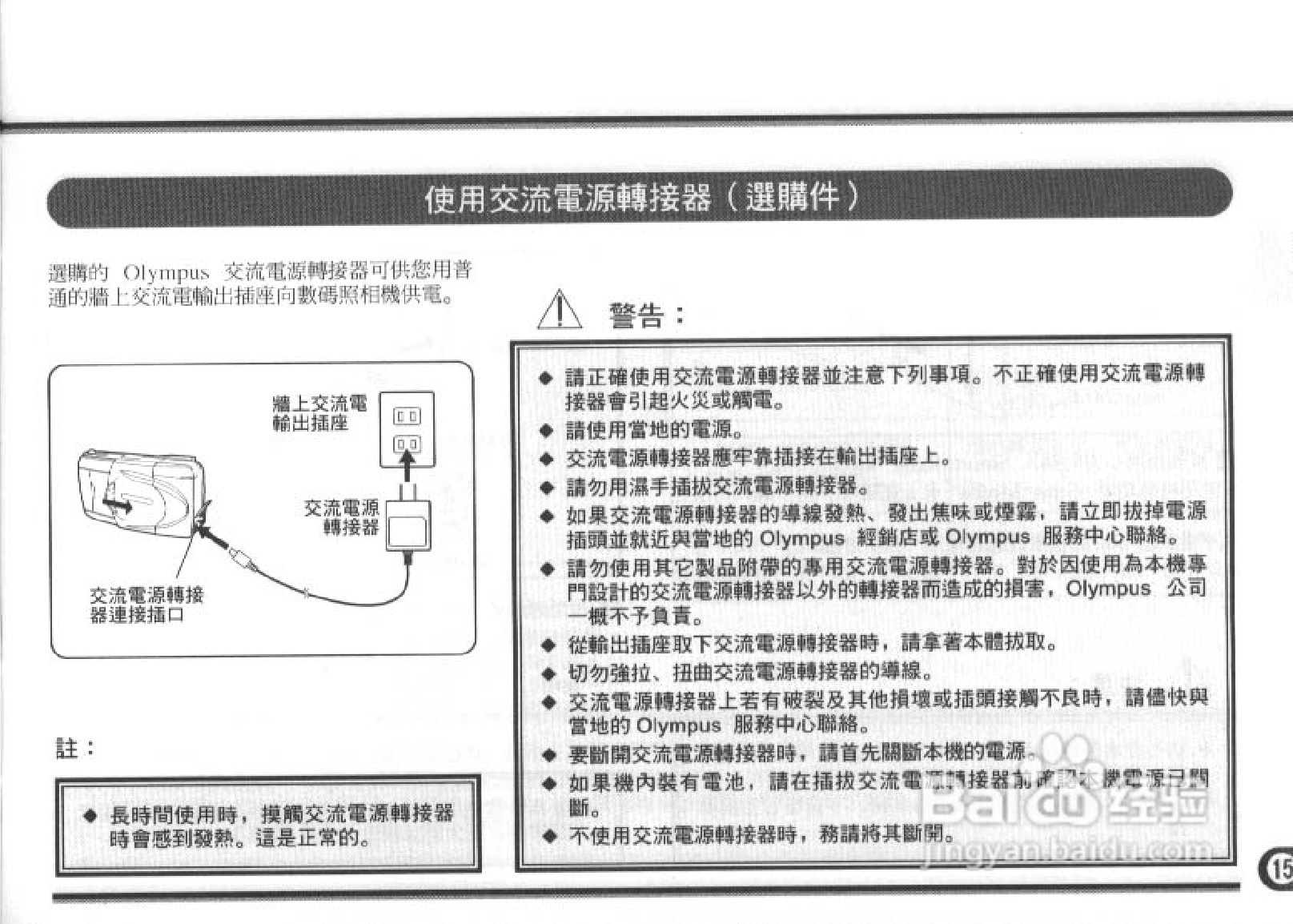 Olympus奥林巴斯C-900数码相机说明书:[2]