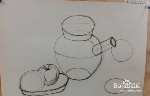 素描静物素描入门临摹联系，哪几种事物？