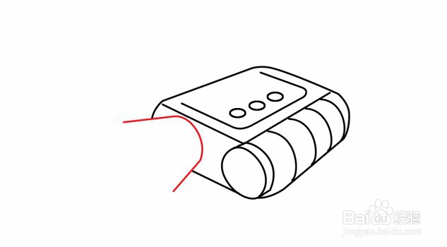 简笔画---如何画摄像仪