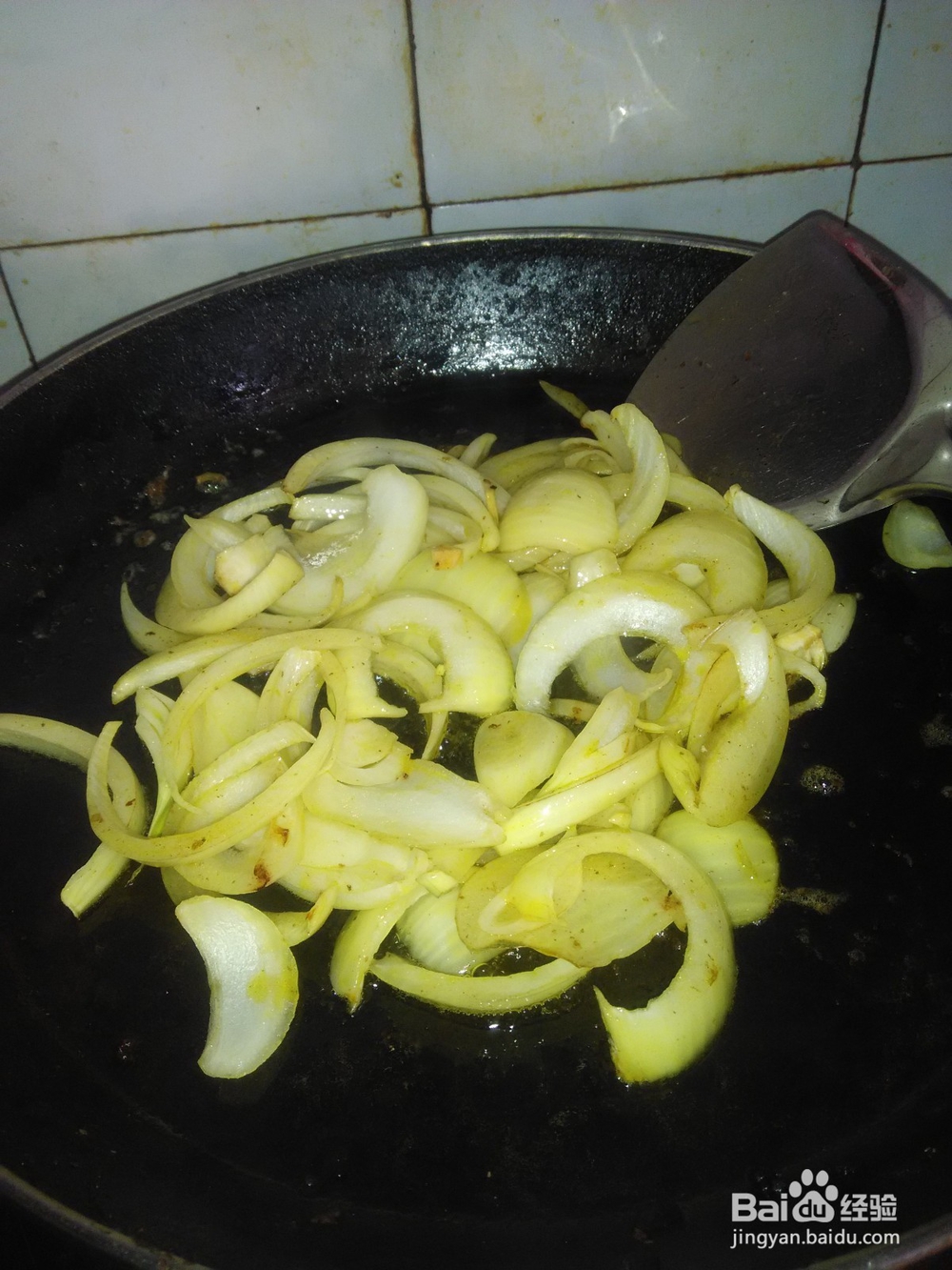 居家之香菜炒白洋葱