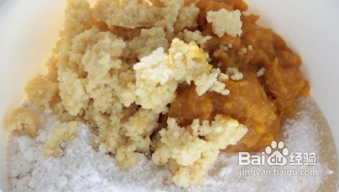 让你流口水的平底锅“南瓜小米饼”