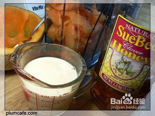 蜜瓜冰棍的做法