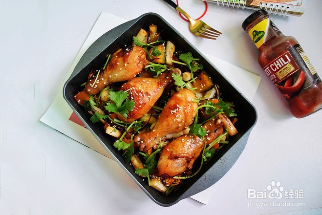 南瓜烤鸡腿的做法教程