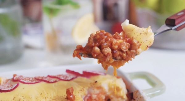 香浓芝士肉酱南瓜