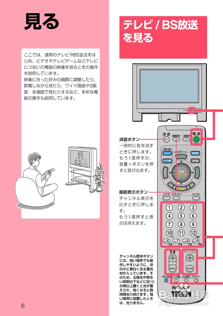 SONY KV-32DZ950/KV-36DZ950电视说明书:[1]