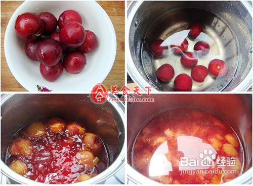 自制超开胃的的夏日饮品——李子糖水