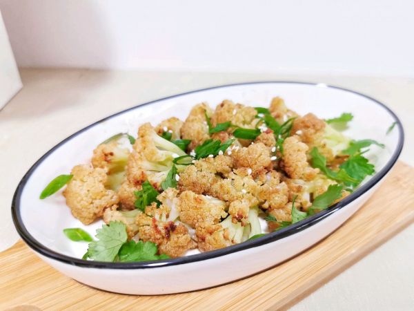 空气炸锅食谱|炸花菜|超级解馋下饭新年开运菜