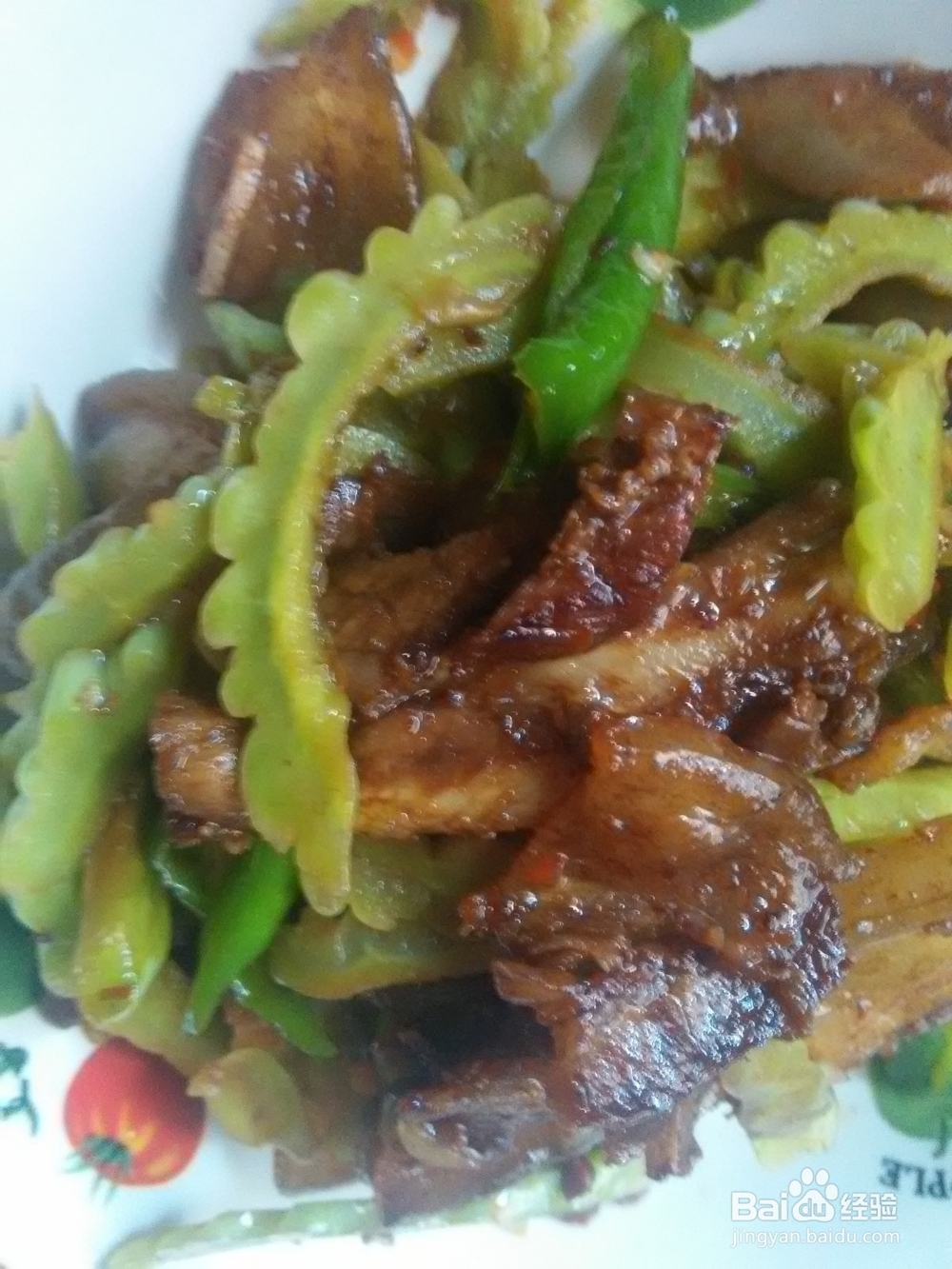 苦瓜炒回锅肉