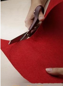 不织布糖果盒的详细制作过程