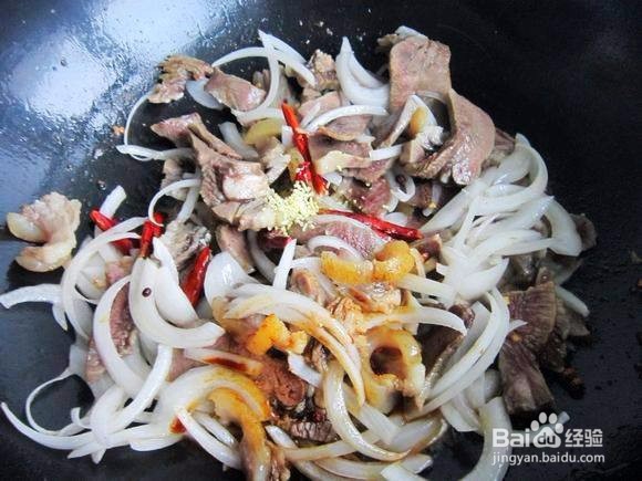 怎么做爆炒牛头肉