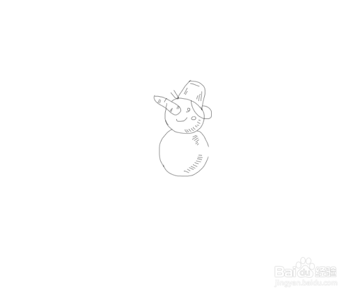 雪人简笔画怎么画,怎么画雪人