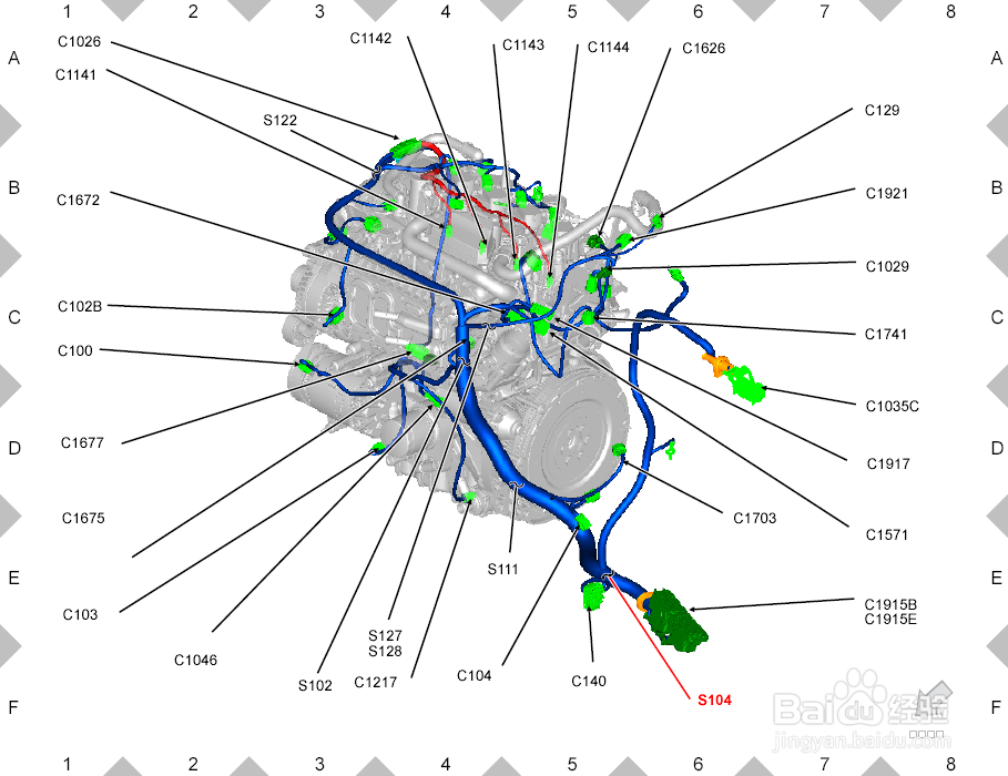 翼虎仪表显示引擎故障