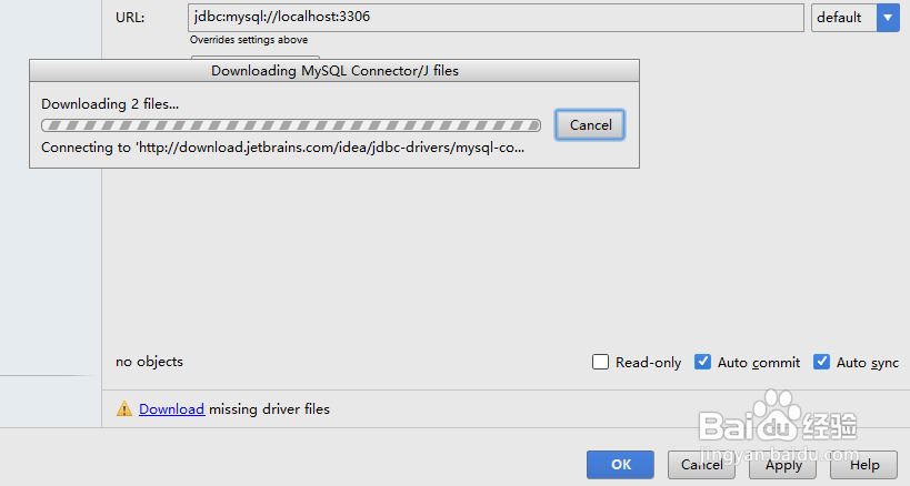 phpstorm查看mysql数据库
