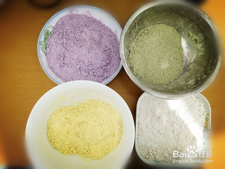 添彩——彩色松糕