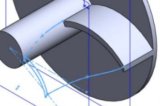 如何使用SolidWorks制作涡轮鳍？