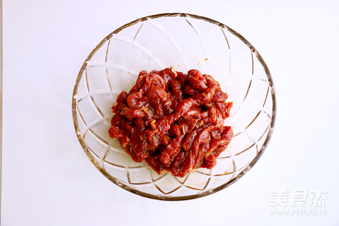 小炒牛柳的做法