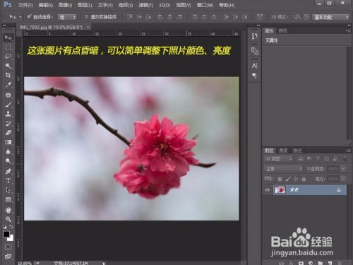 怎么把自己拍的照片用PS制作成电脑桌面壁纸