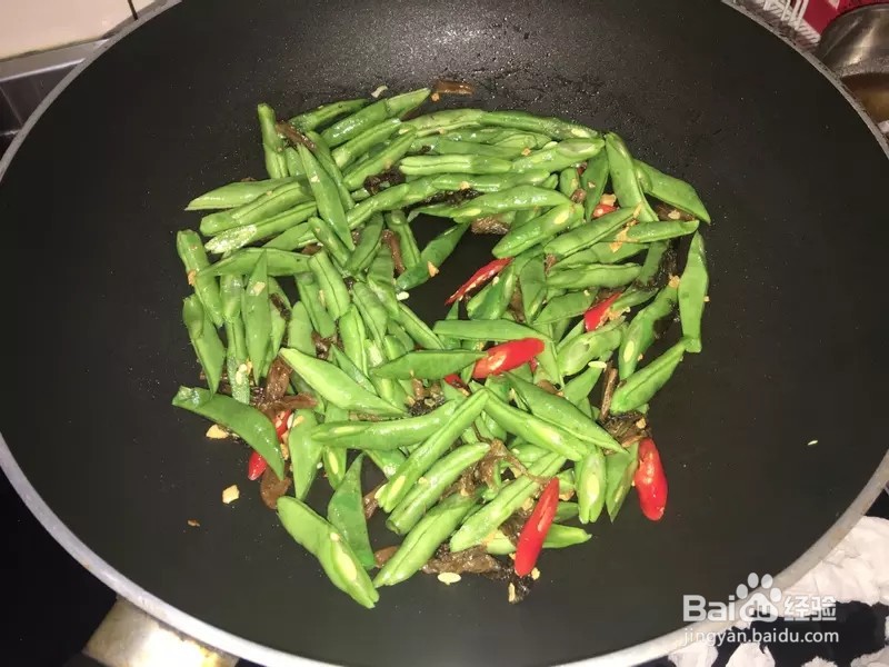 怎样做出家常菜系列之梅干菜炒四季豆