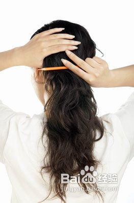 简单的自己盘发方法