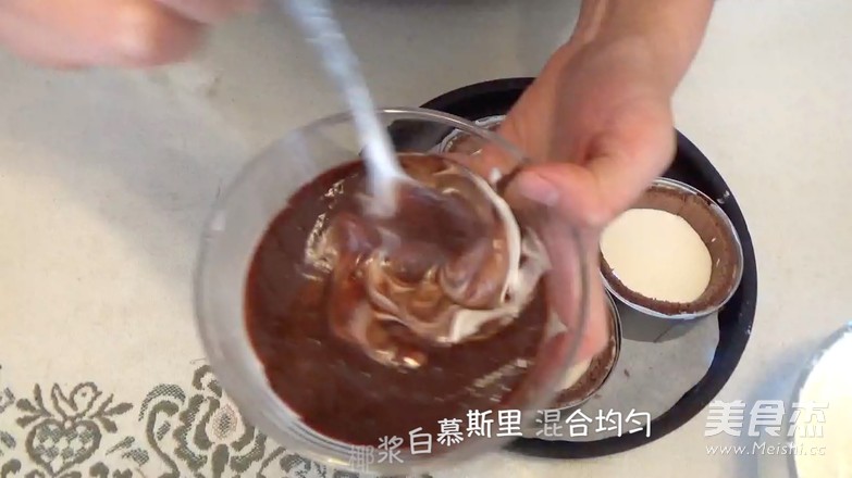 唐草花 巧克力慕斯蛋糕