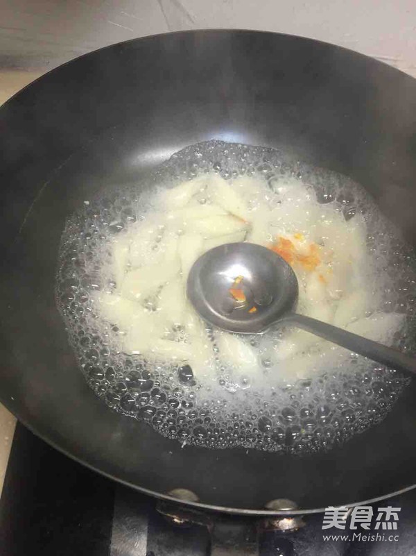 橙皮山药的做法