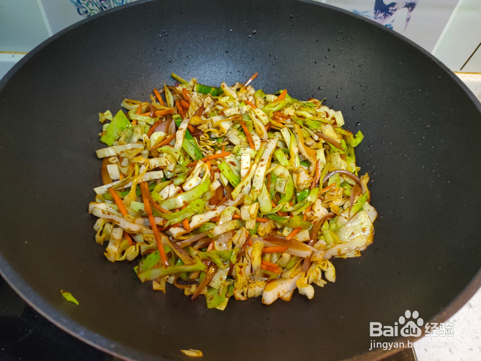炒饼丝的做法