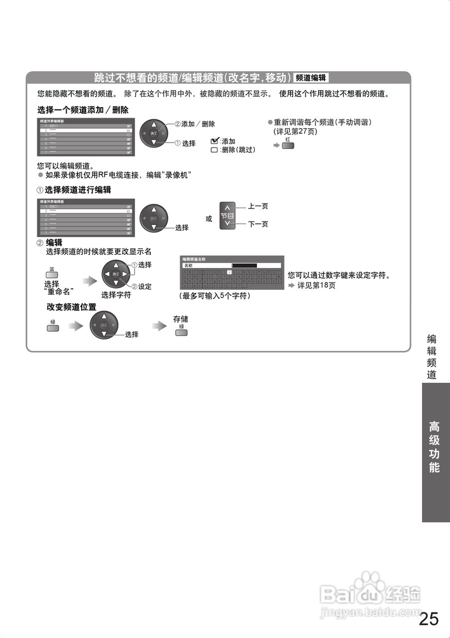 松下TH-P50X10C等离子彩电使用说明书:[3]