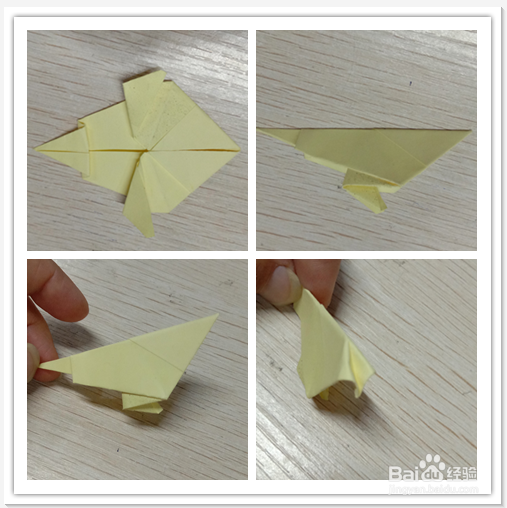 幼儿园手工折纸折小鸟