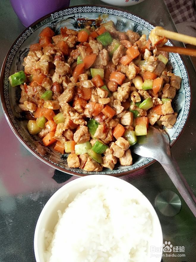 宫保肉丁怎么做