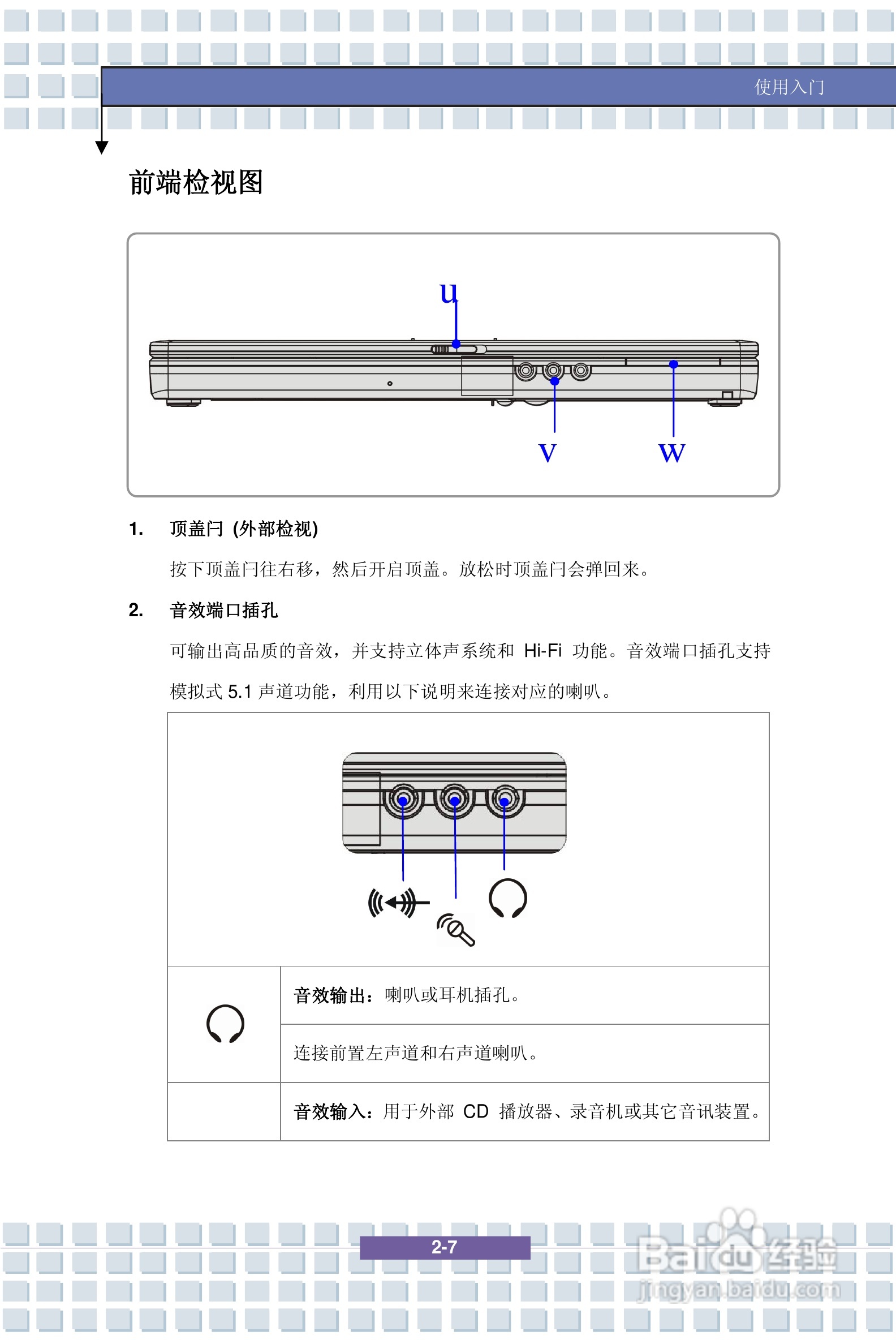 微星MSI VR330笔记本电脑使用说明书:[3]