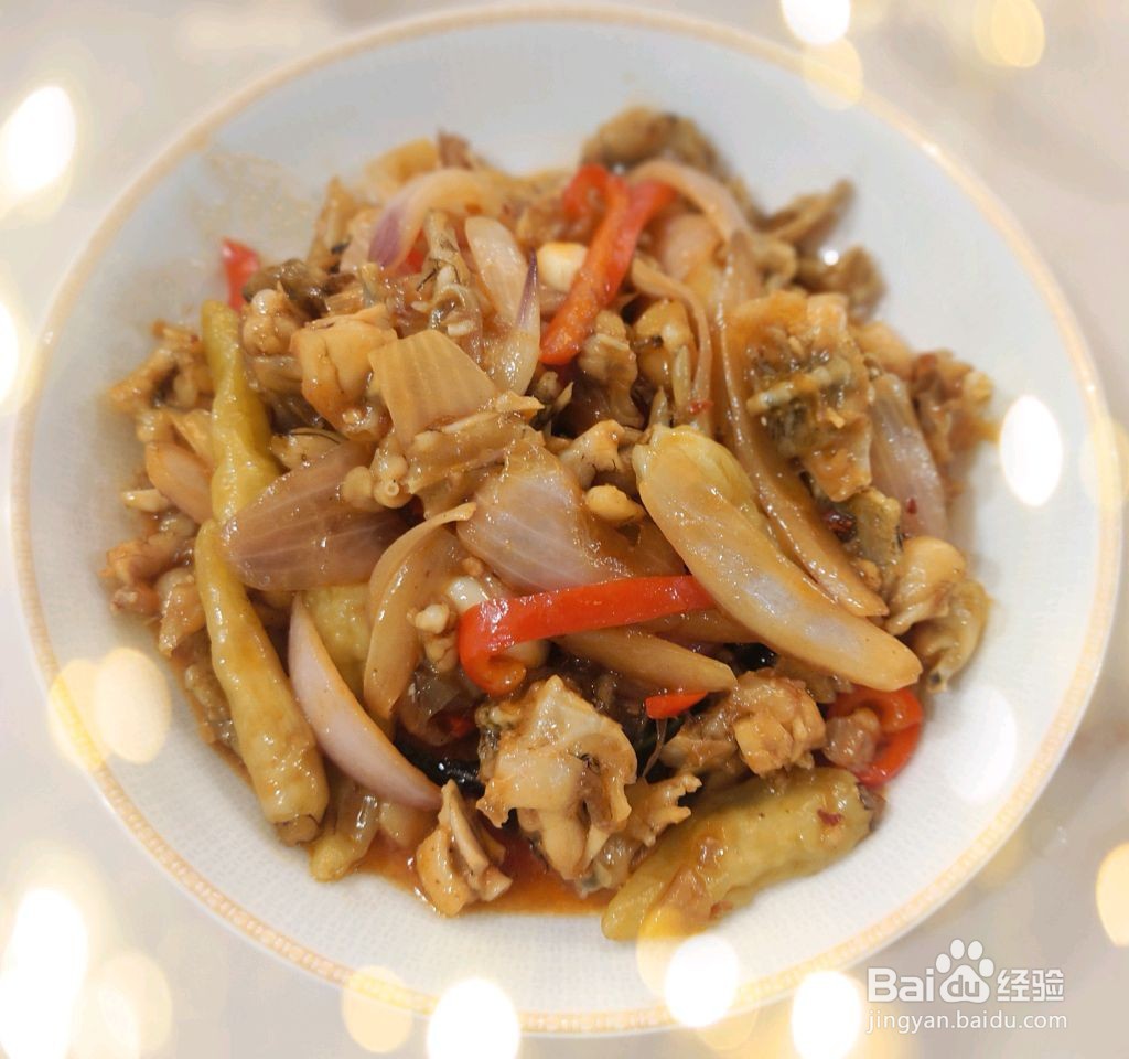 泡椒爆炒田鸡的做法