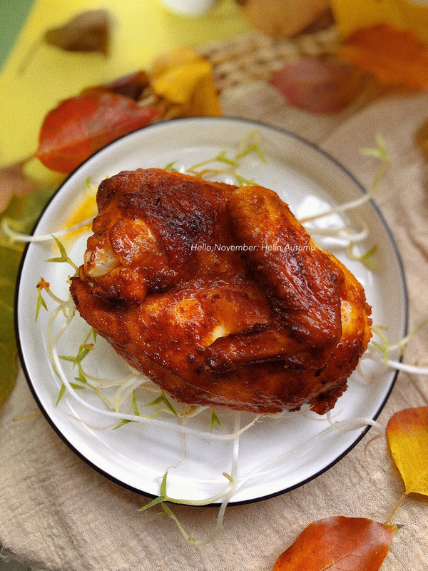 奥尔良风味烤鸡