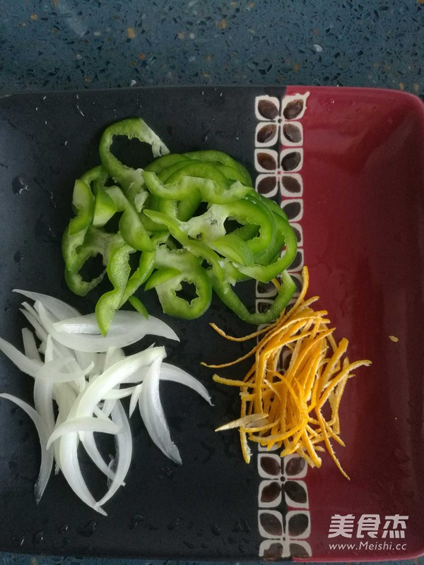 橘皮蒸银鳕鱼