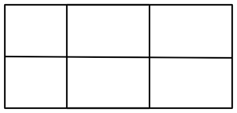 一年级数学长方形数图图片