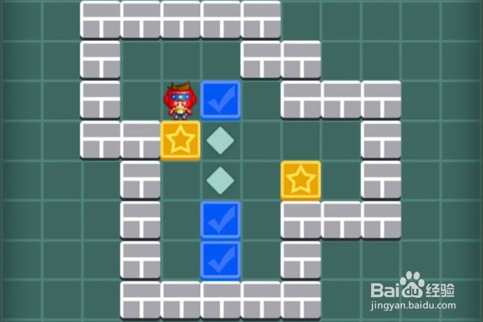 逻辑箱子手游第一关怎么通关