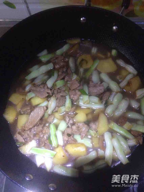 土豆炖芸豆的做法