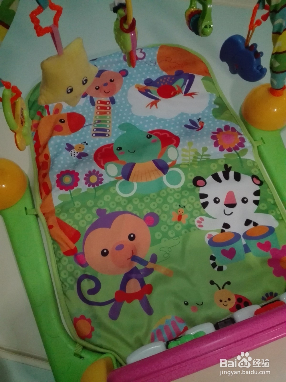 宝贝乐园健身琴SX-218开箱晒物