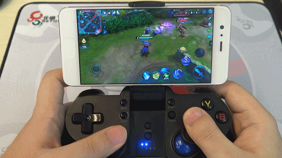 北通手游P1手游手柄《王者荣耀》夏侯惇技能