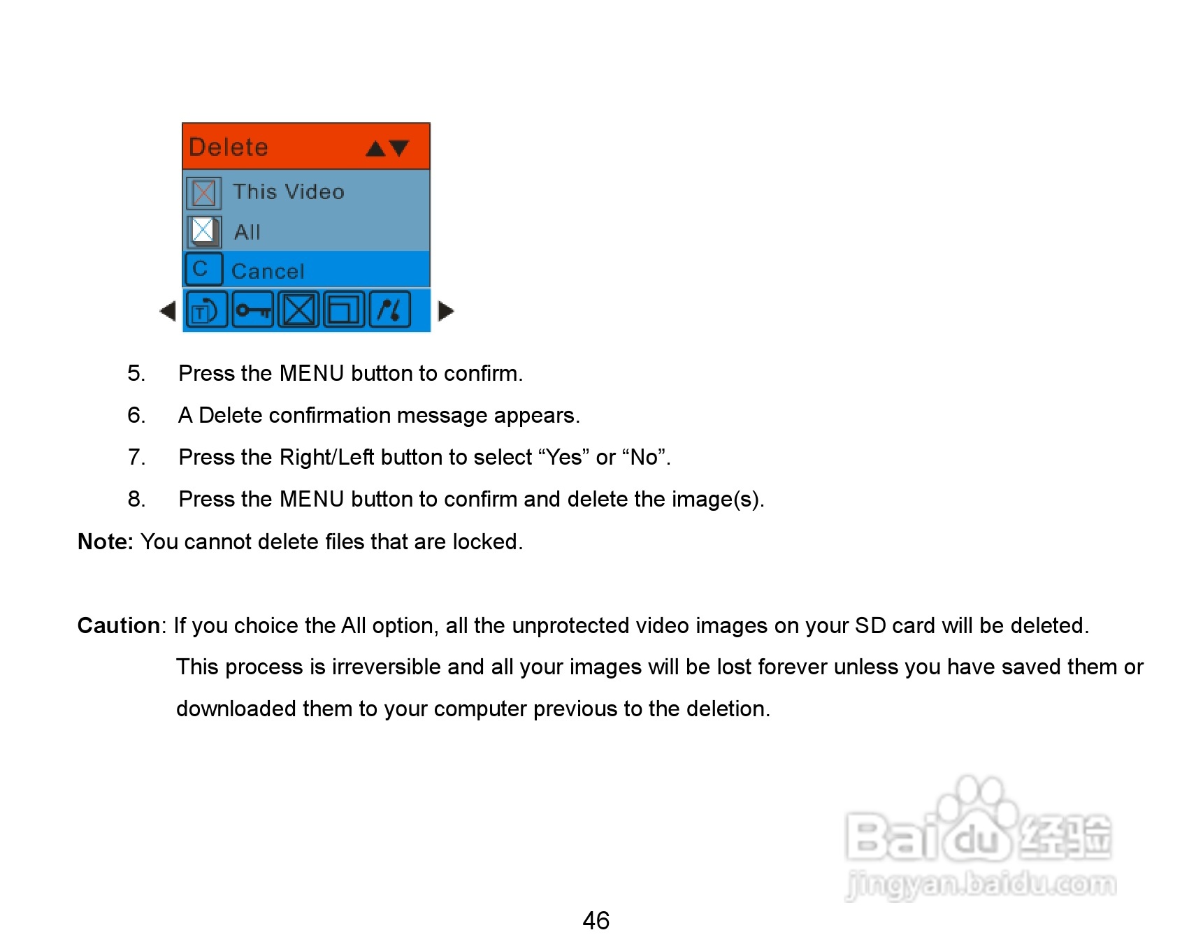 威达ViviCam 8324数码相机使用说明书:[5]
