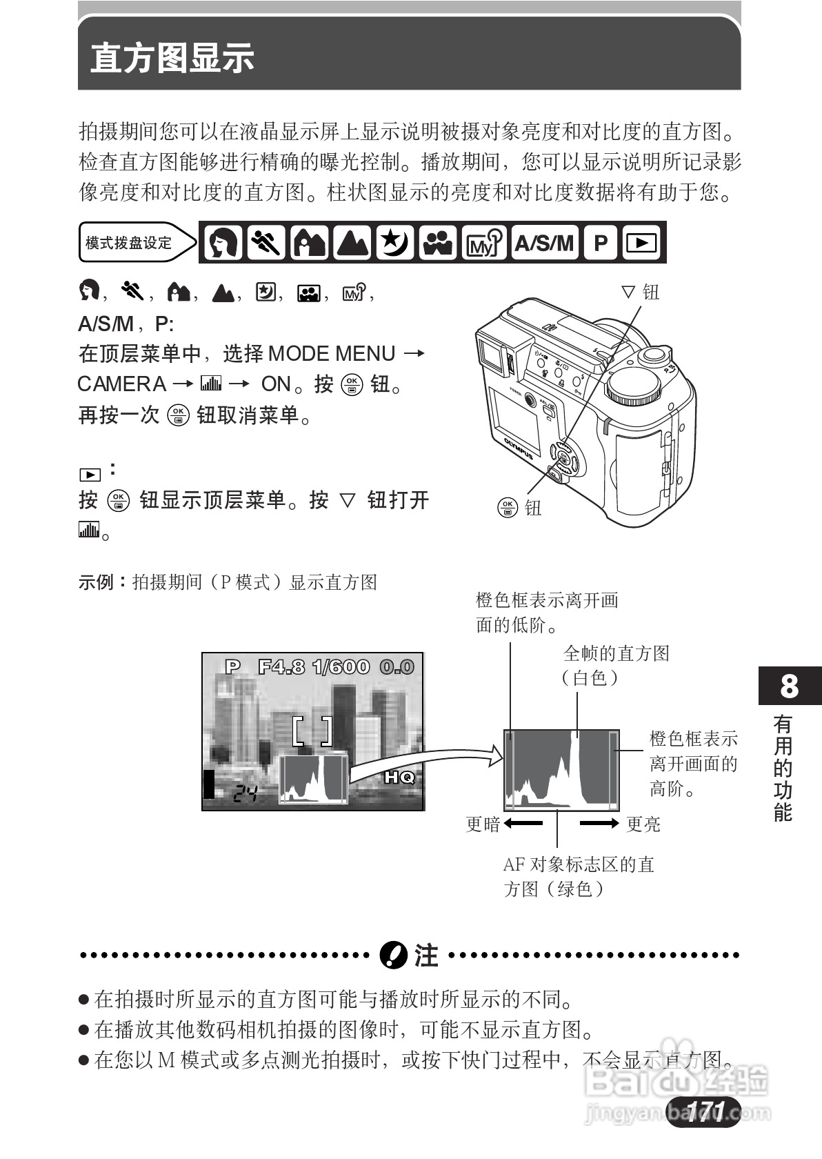 OLYMPUS数码照相机C-730使用说明书:[18]