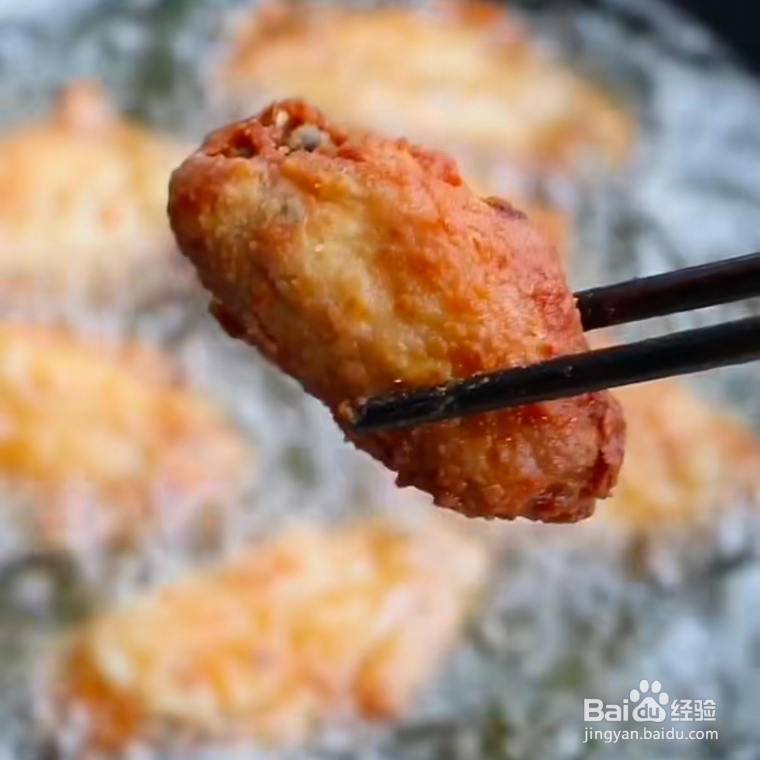 2020咸蛋黄焗鸡翅做法