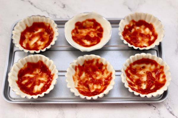 虾仁时蔬迷你披萨