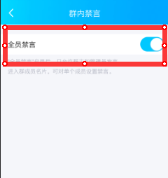 QQ群如何设置全员禁言