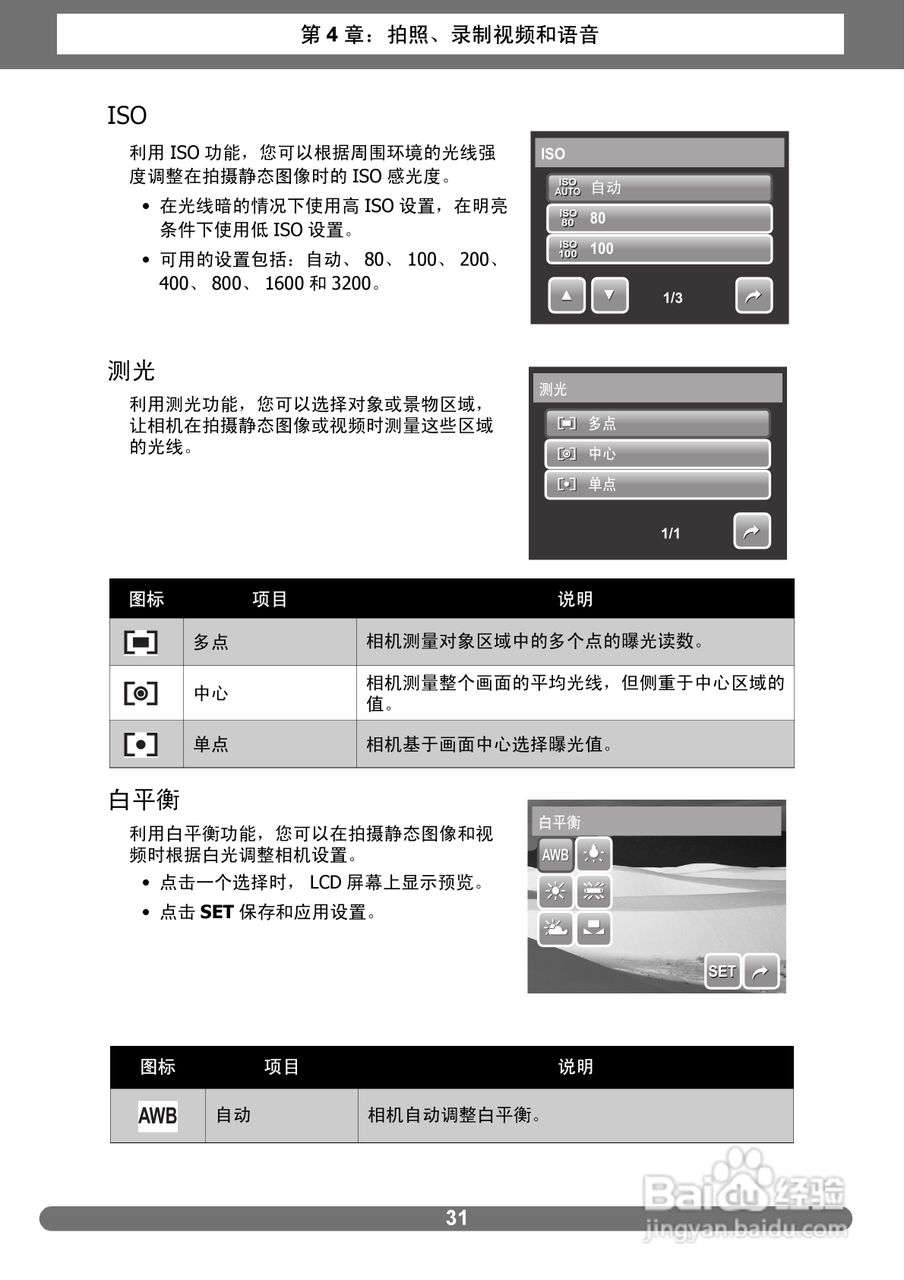 爱克发AgfaPhoto OPTIMA 2338mT数码相机使用说明书:[4]