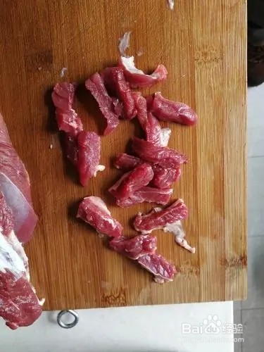 青菜头炒牛肉