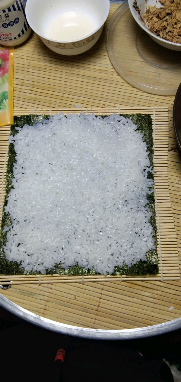 金枪鱼寿司手卷