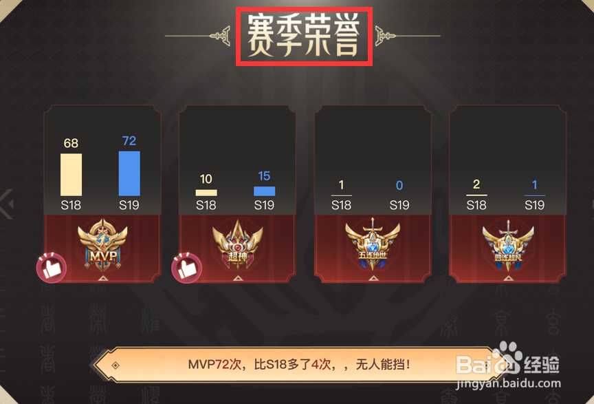 王者荣耀怎么查上个赛季的成绩单