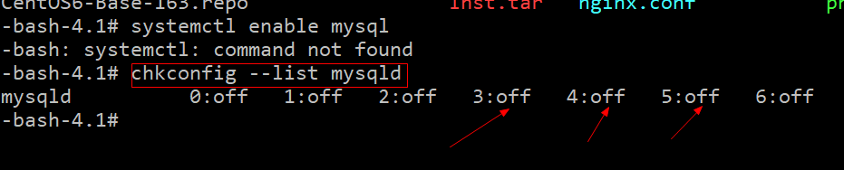 <b>linux教程：设置mysql开机自启</b>