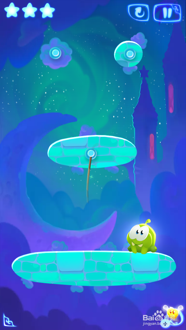 如何通过游戏割绳子1-2关？